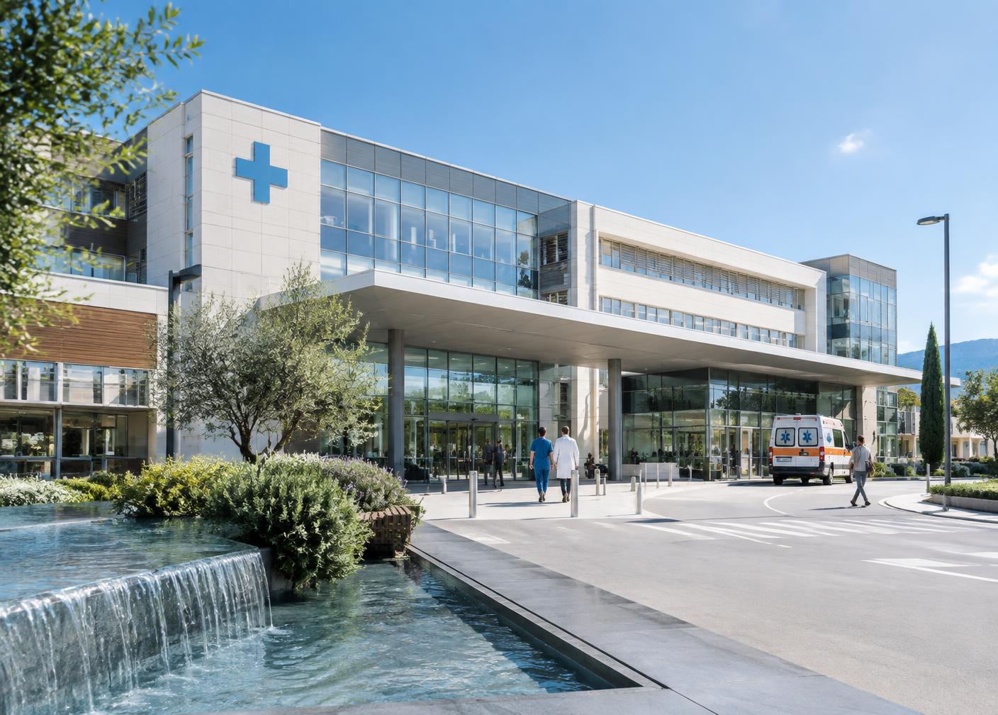 Ospedali: struttura servita dalla tecnologia ONDEA